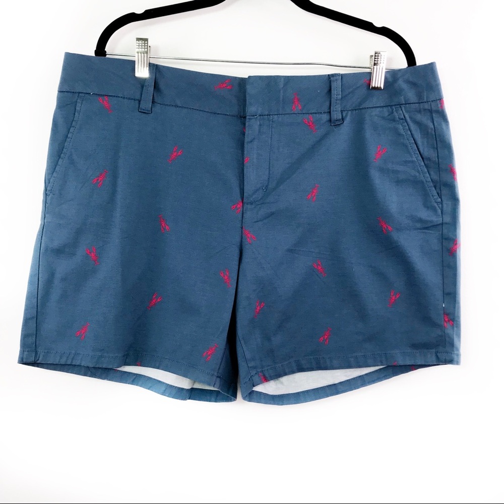 G.H. Bass & Co. Blue Lobster Women's Shorts 414-3